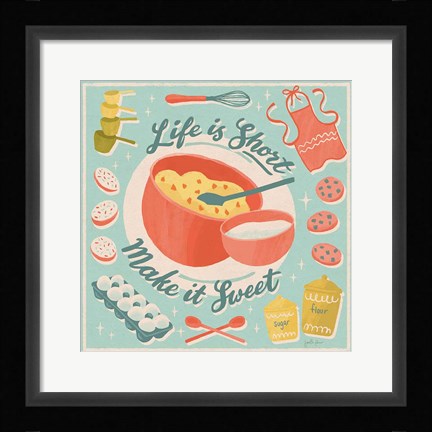 Framed Fresh Baked IV Print