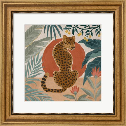 Framed Big Cat Beauty II Print