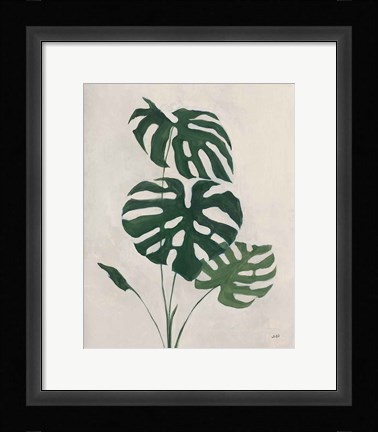 Framed Palm Botanical I Print