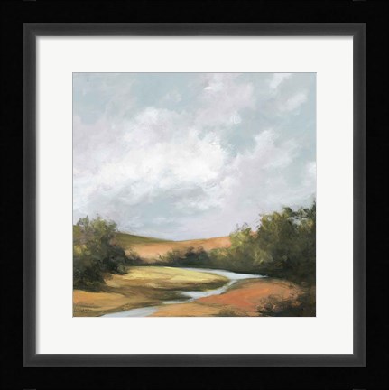 Framed Hedgerow II Spice Print