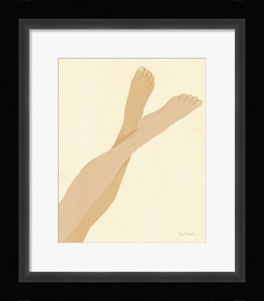 Framed She Got Legs II Print