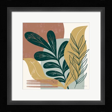 Framed Mid Century Modern III Light Print