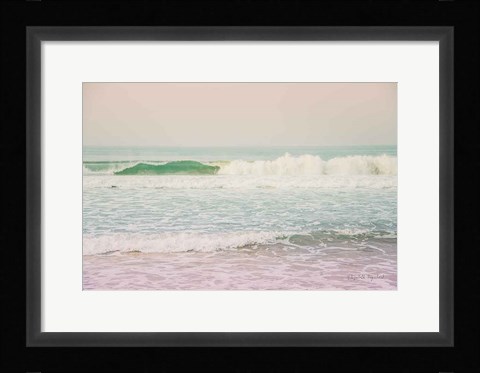 Framed Morning Wave II Print