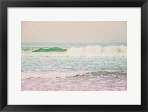 Framed Morning Wave II Print
