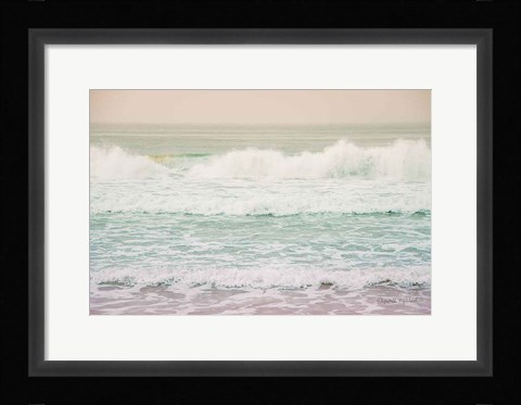 Framed Morning Wave I Print
