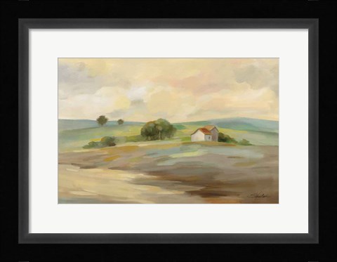Framed Path to the Farm Print