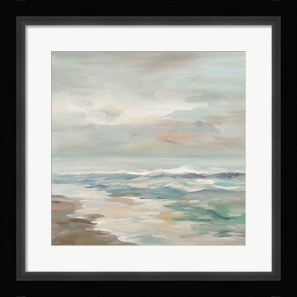 Framed Pastel Tide Print