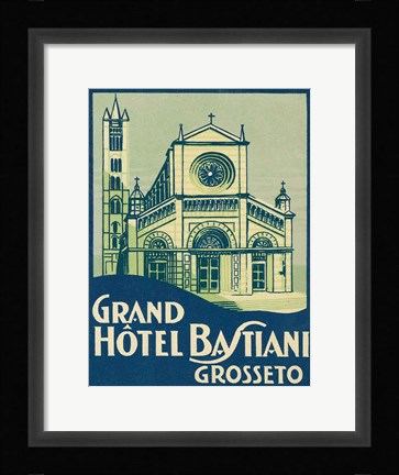 Framed Travel Poster III Print