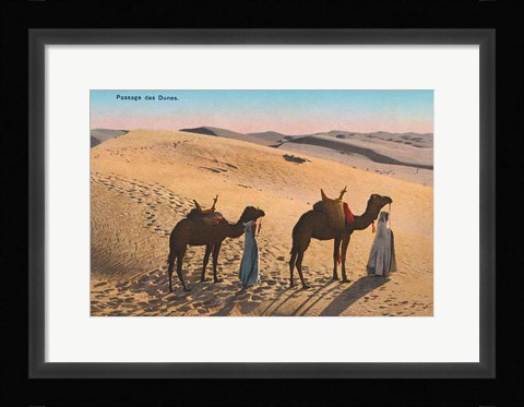 Framed Desert Crossing Print