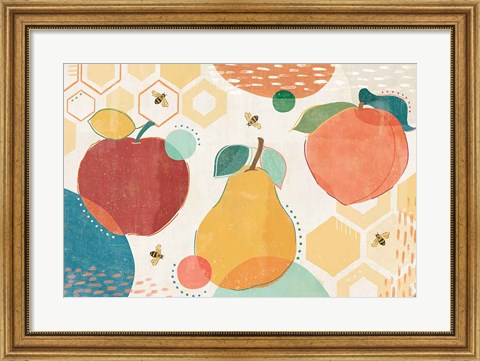 Framed Fruit Frenzy I Print