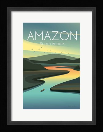 Framed Amazon Print