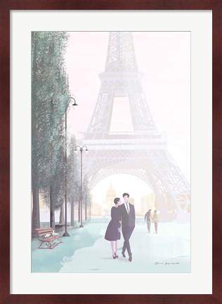 Framed Paris Love Print