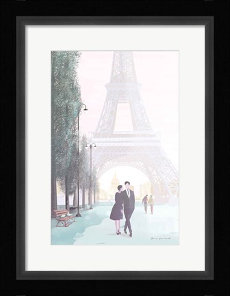 Framed Paris Love Print