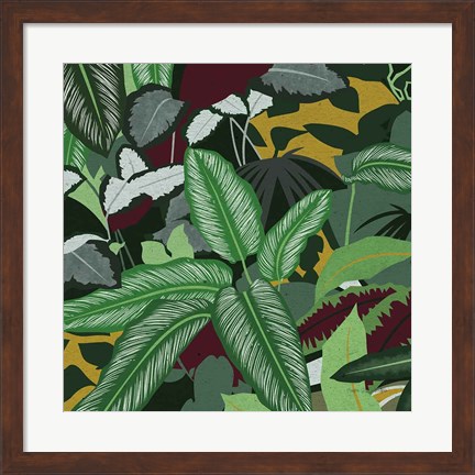 Framed Jungle Safari II Print