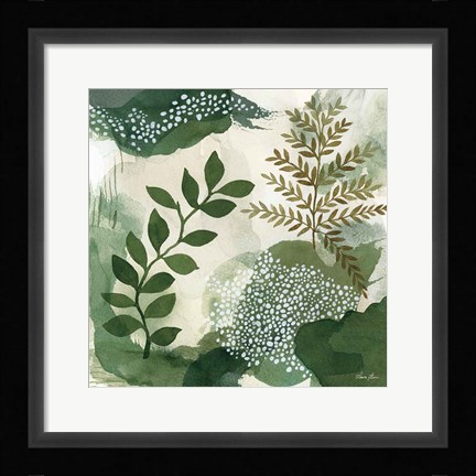 Framed Woodland Walk I Print