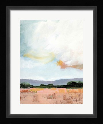 Framed Sky Reflection Print