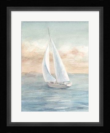 Framed Full Sail I Print