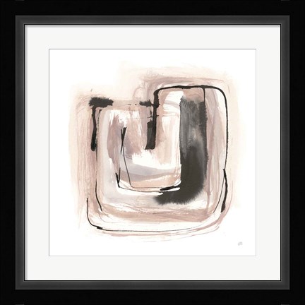 Framed Lost in Squares IV Print