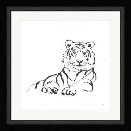 Framed African Animals IV Print