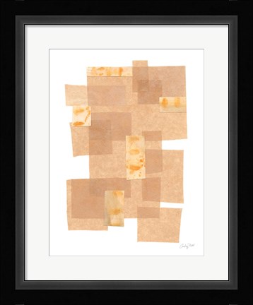 Framed Building Blocks III Print