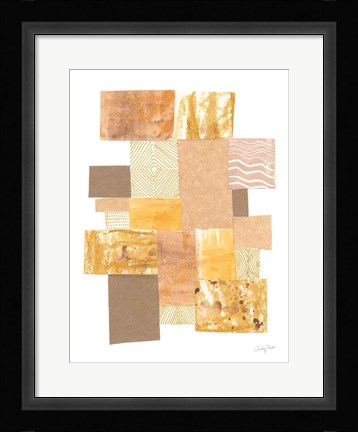 Framed Building Blocks I Print