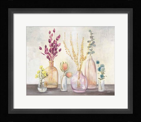 Framed Autumn Greenhouse I Print