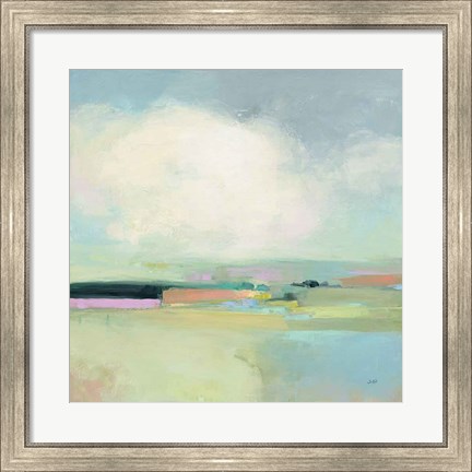 Framed Colorful Landscape Print