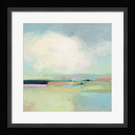 Framed Colorful Landscape Print