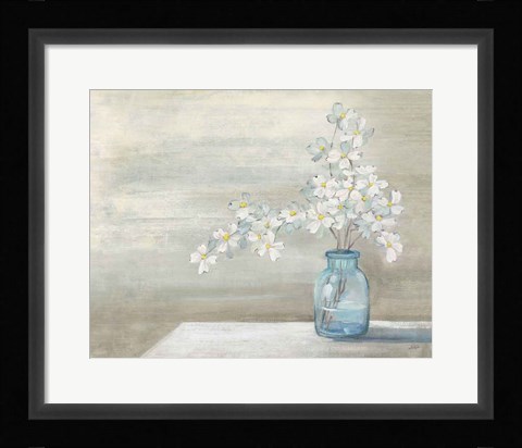 Framed Dogwood Bouquet Print