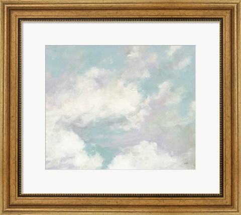 Framed Clouds Above Print