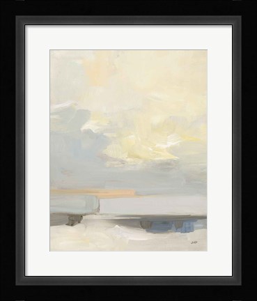 Framed Where Land Meets Sky Print