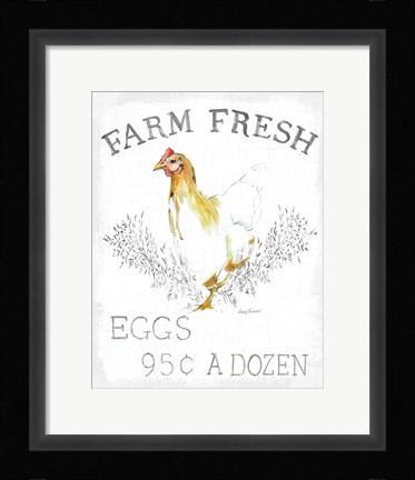 Framed Farm Fresh Enamel v2 Print