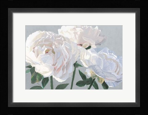 Framed Essence of June I Gray Print