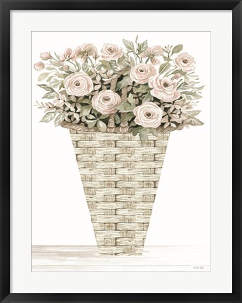 Framed Ranunculus Romance Print