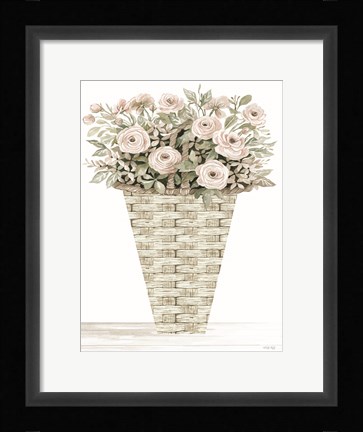 Framed Ranunculus Romance Print