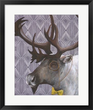 Framed Mr. Caribou Print