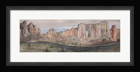 Framed Smith Rock Print