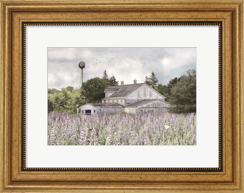 Framed Rustic Country Life Print