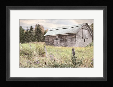 Framed Rustic Country Barn Print
