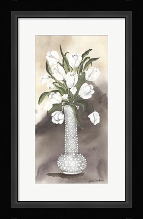 Framed Hobnail Tulips Print