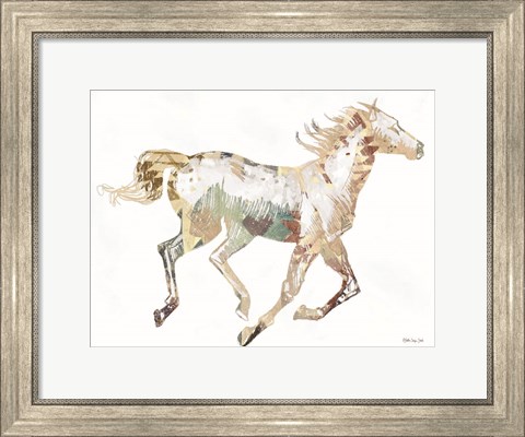 Framed Navajo Horse 1 Print