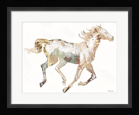 Framed Navajo Horse 1 Print