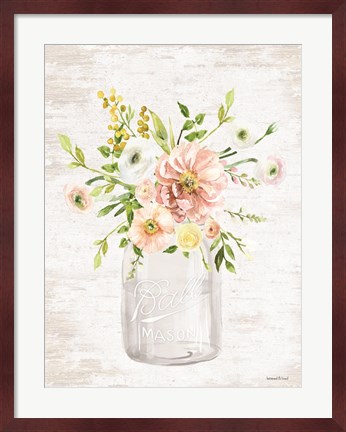 Framed Floral Bouquet 1 Print