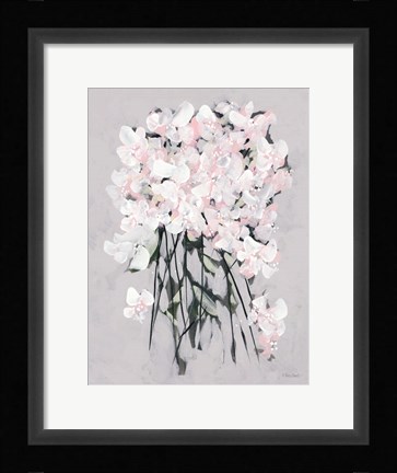 Framed Romantic Floral II Print