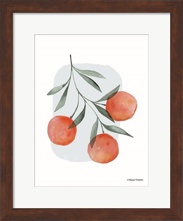 Framed Summer Orange Print