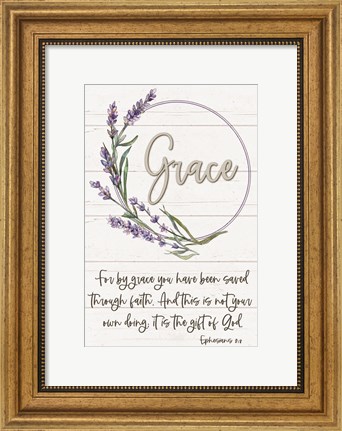 Framed Grace Print