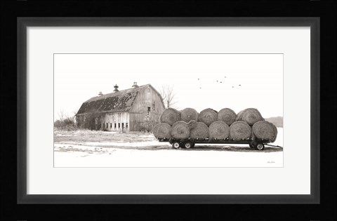 Framed Clayton Farm Print