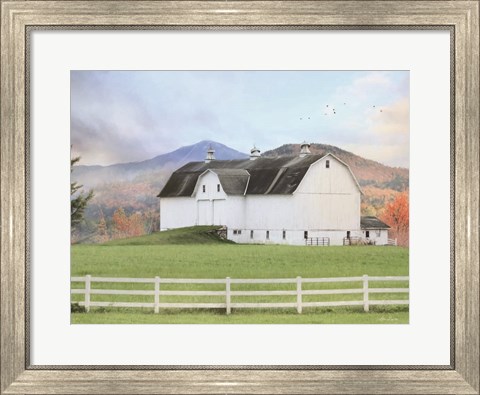 Framed Adirondack Farm Print