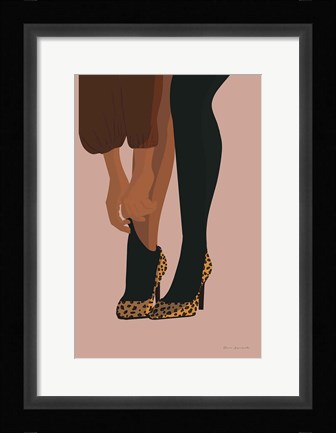 Framed Gorgeous Wild II Print