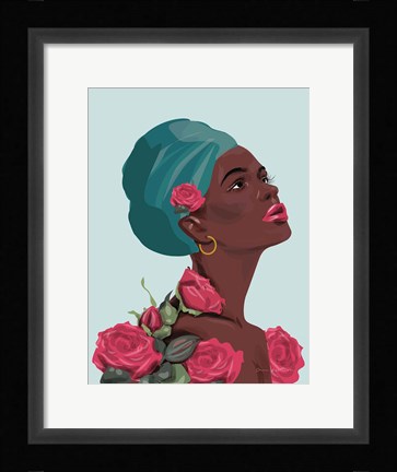 Framed Strength and Beauty III Print